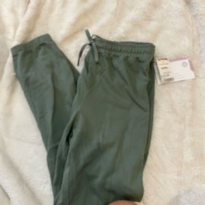Green joggers NEW!